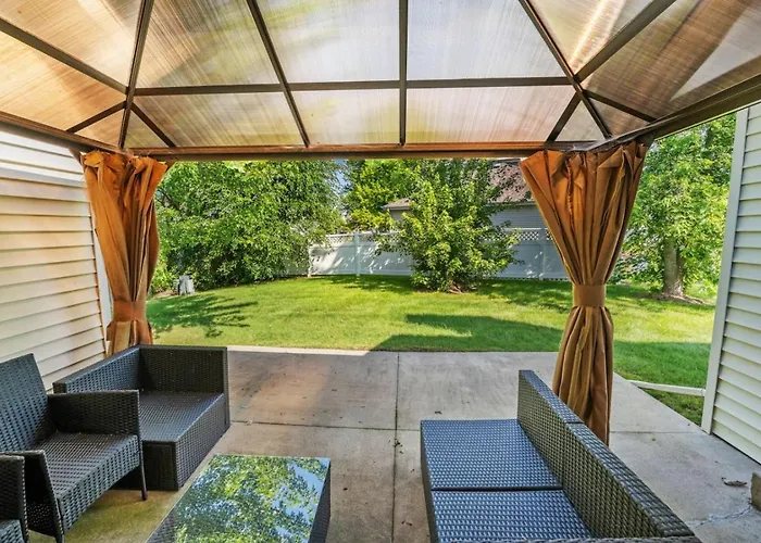 Ferienhaus Modern Comfort Stylish 3br Getaway Loves Park