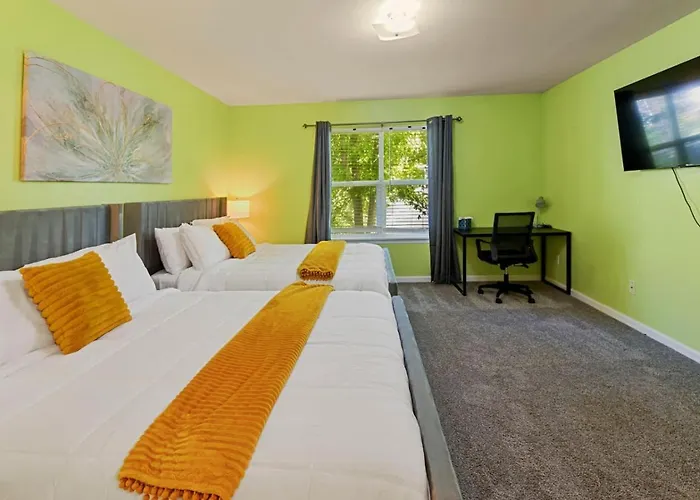 Modern Comfort Stylish 3br Getaway Ferienhaus Loves Park