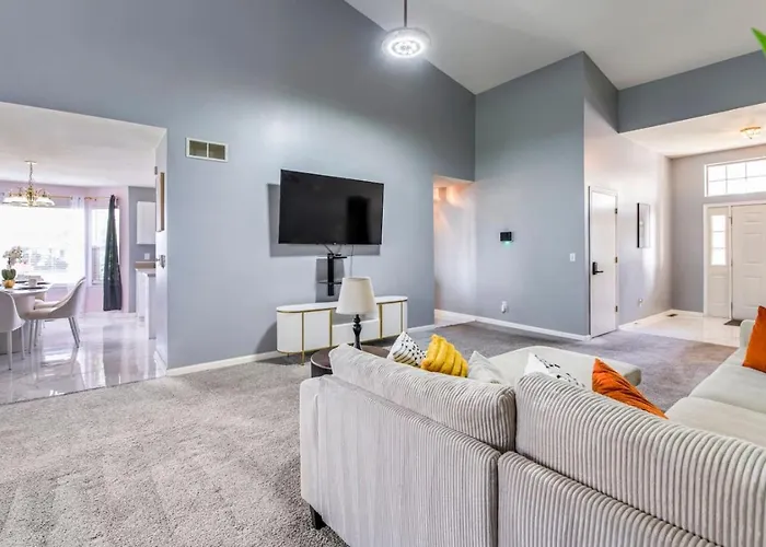 Ferienhaus Modern Comfort Stylish 3br Getaway Loves Park